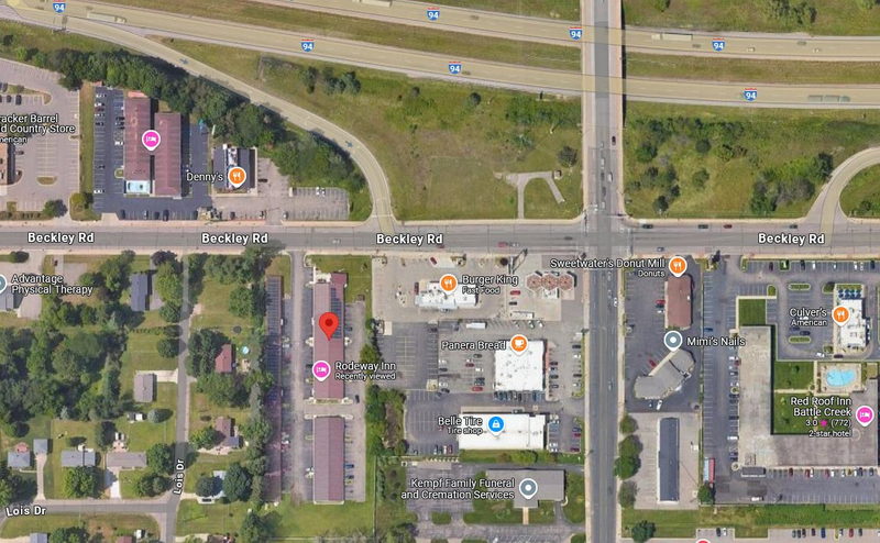 Arborgate Inn (Days Inn, Rodeway Inn) - Aerial Map (newer photo)